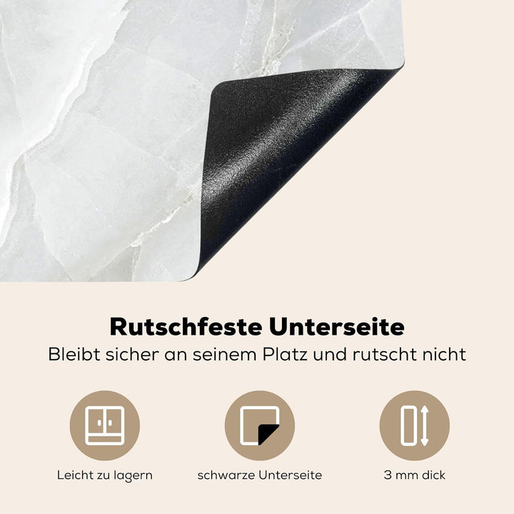 Herdabdeckplatte Einteilig Induktionsmatte Küche Abdeckung Ceranfeld Herd Abdeckplatte Deko Vinyl Ma
