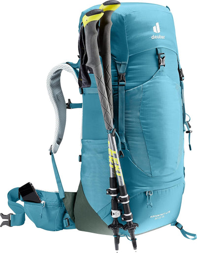 deuter Damen Aircontact Lite 35 + 10 Sl Trekkingrucksack (1er Pack) 35+10 L Lagoon-ivy, 35+10 L Lago