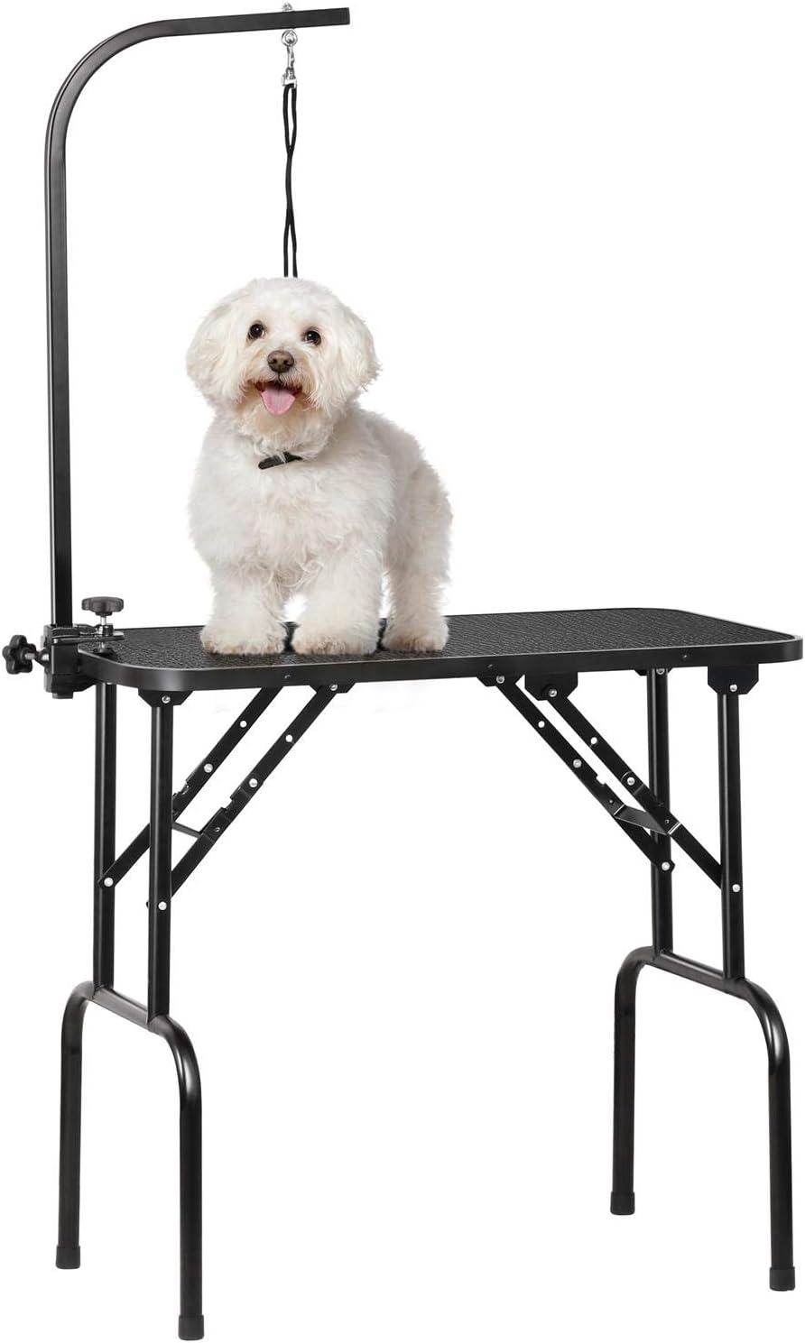 Yaheetech Hundepflegetisch, Trimmtisch für Hunde, Hundefriseur Tisch, Hunde Badetisch, Pudel Fellpfl