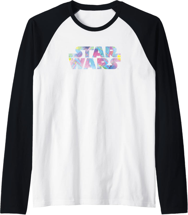 Star Wars Iridescent Pop Logo Raglan