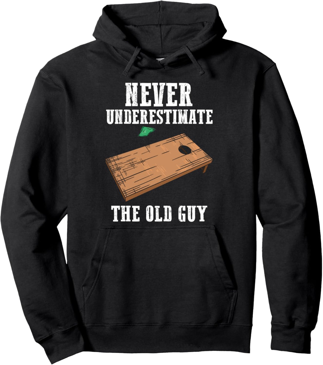 Unterschätzen Sie niemals einen alten Kornloch Pullover Hoodie