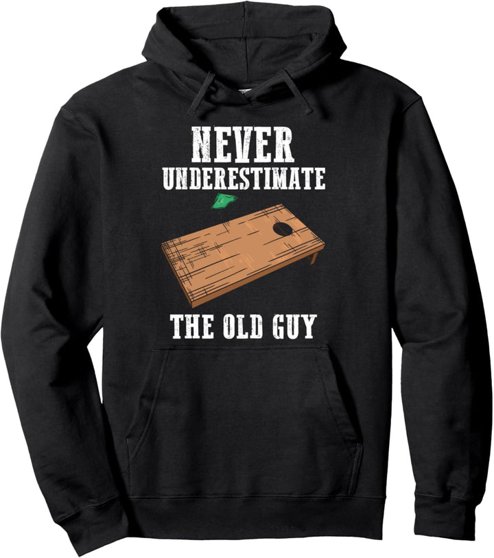Unterschätzen Sie niemals einen alten Kornloch Pullover Hoodie