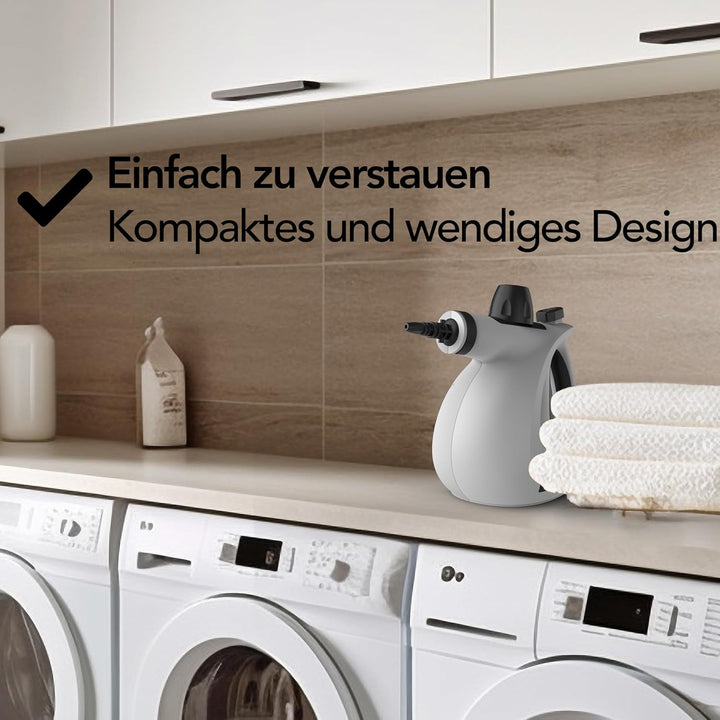 Brixy Dampfreiniger - Handdampfreiniger - Fleckenreiniger - Boden, Badezimmer, Küche - Teppichreinig