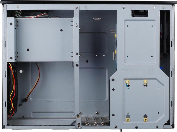 SilverStone SST-GD04B USB 3.0 - Grandia HTPC Micro ATX Desktop Gehäuse mit hochleistungsfähigem und