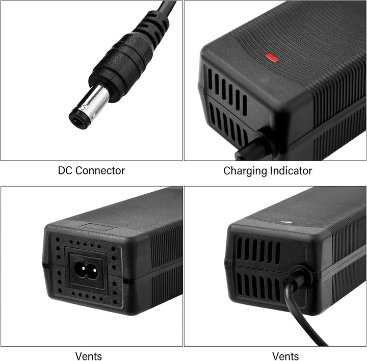 Yasco Li-ion akku Ladegerät Mehrere Stecker Für Elektrofahrrad Roller E-Bike Boot Motorrad Xiaomi Ak