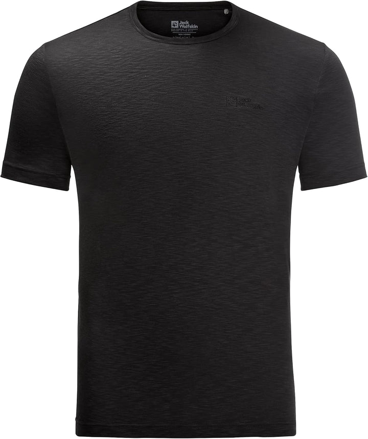 Jack Wolfskin Herren Travel T M T-Shirt Shortsleeve XL Schwarz, XL Schwarz