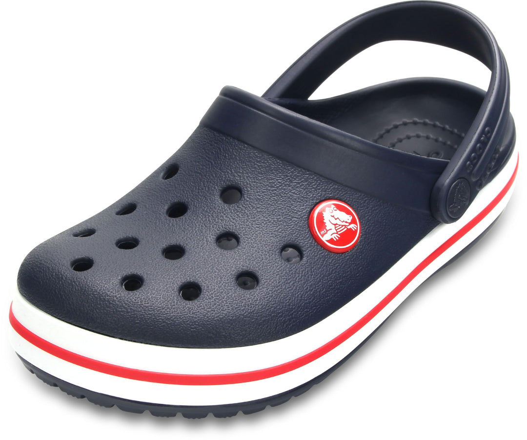 Crocs Unisex Kinder Crocband T Clog Navy Red 19/20 EU, Navy Red 19/20 EU