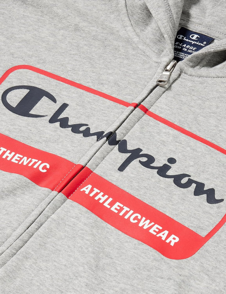 Champion Unisex Kinder Legacy Graphic Shop B Ultralight Powerblend Fleece Full Zip Kapuzenpullover 7