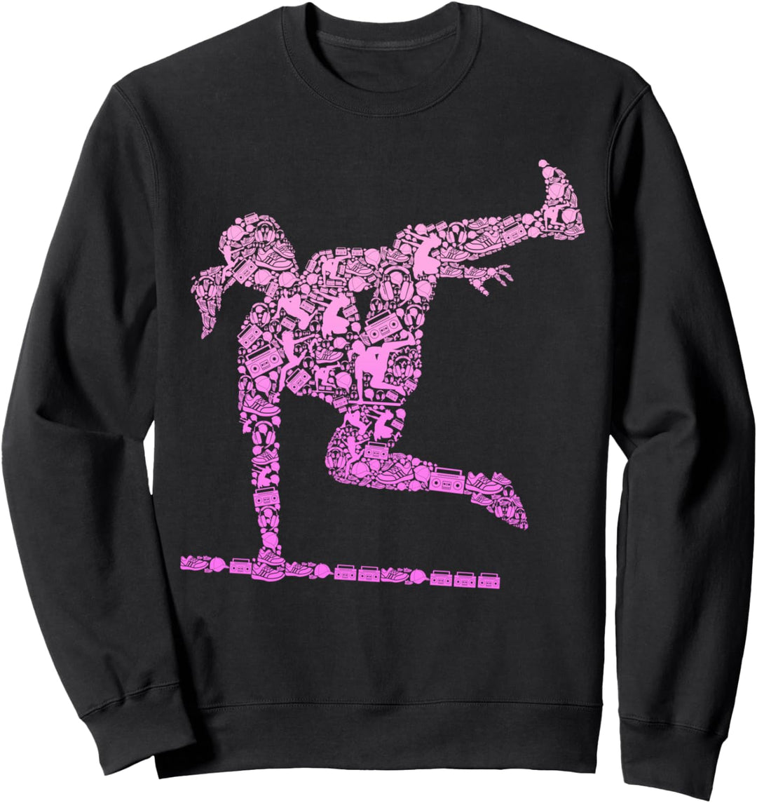 Parkour Mädchen Parcouring Extremsportler Parcour Kinder Sweatshirt
