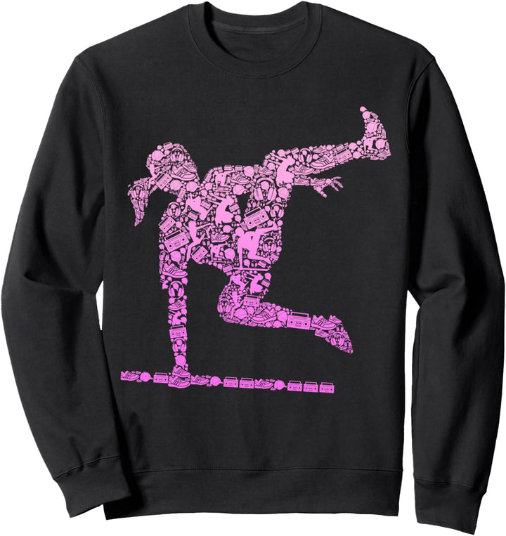 Parkour Mädchen Parcouring Extremsportler Parcour Kinder Sweatshirt