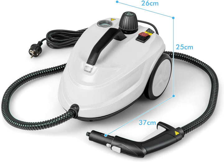 GOPLUS Dampfreiniger, Flächenleistung: 108 m², Dampfdruck: 5 bar, 1,8 L Wassertank, Aufheizzeit: 8 m