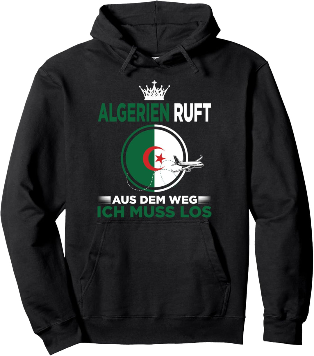 Algerier Urlaub Algeria Amazigh L'algerie Algerien Pullover Hoodie