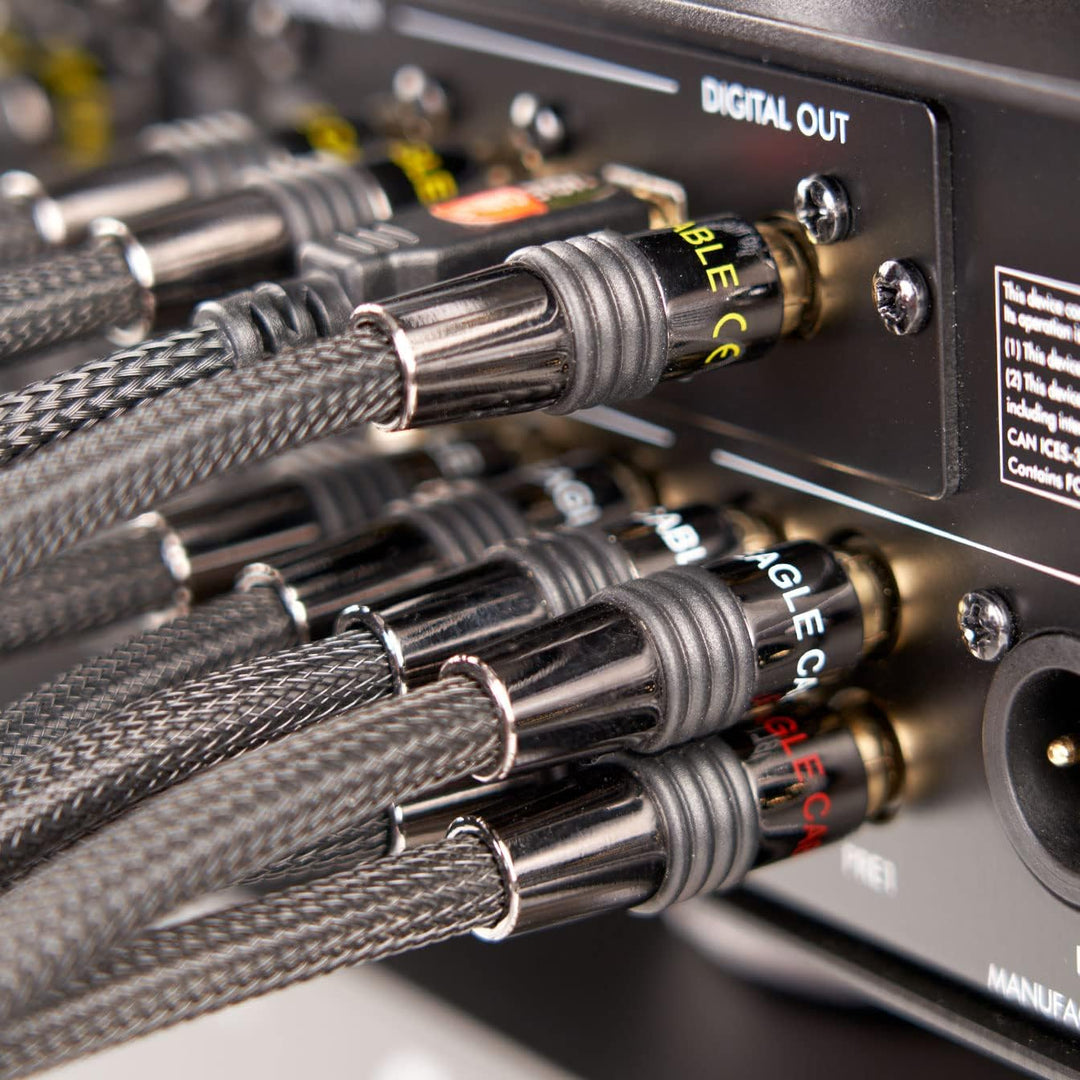 Eagle Cable by INAKUSTIK – 10040015 – Deluxe Stereo Audiokabel | kraftvoller und dynamischer Klang,