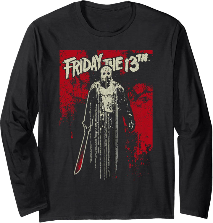 Friday the 13th Jason Drip Langarmshirt