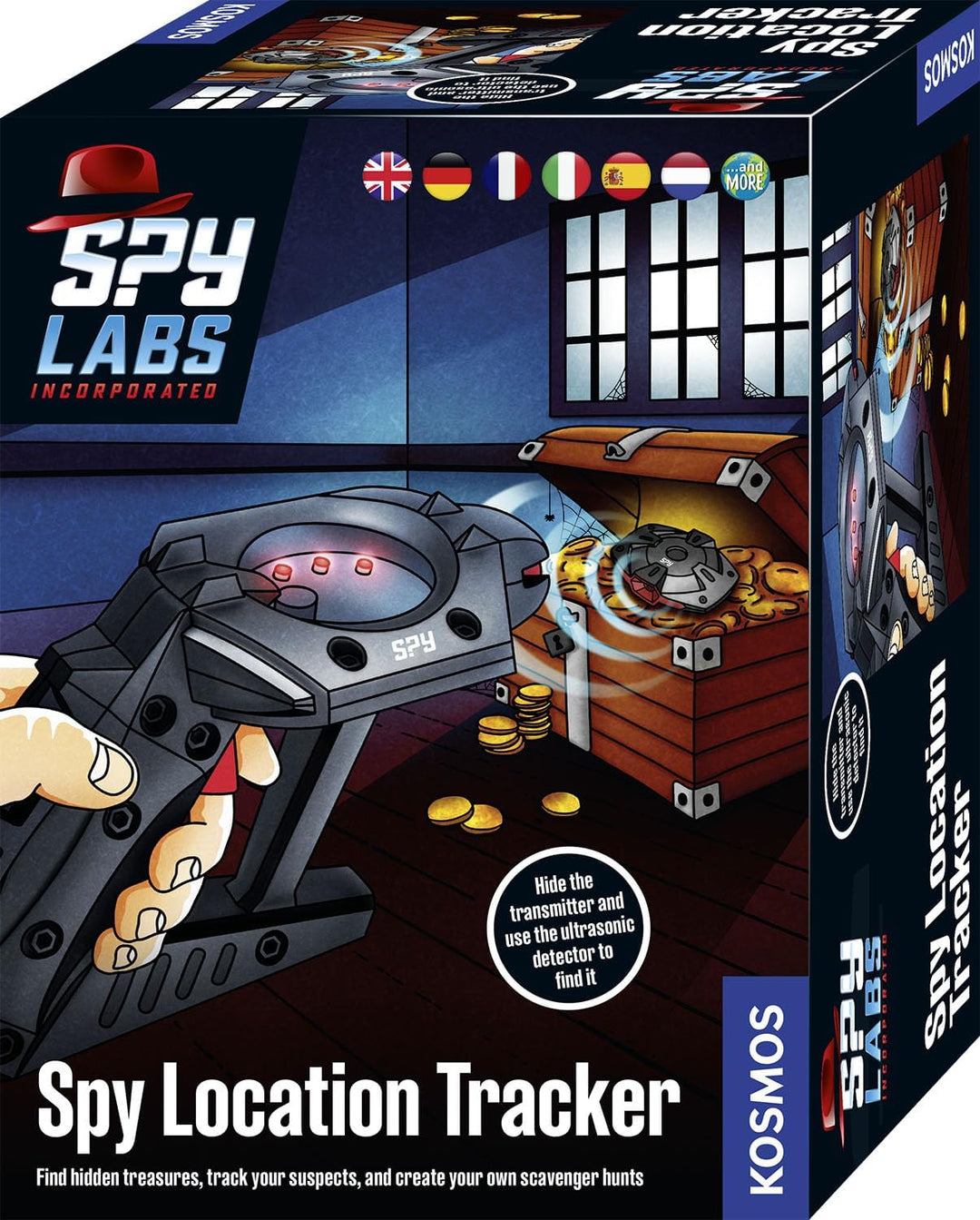 Kosmos 617257 Spy Labs Incorporated Spy Location Tracker, Track Your Suspects, Detective Toys for Ch