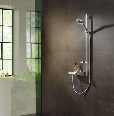 hansgrohe wassersparender Duschkopf Raindance Select 120 Regendusche, Chrom, 3 Strahlarten inkl. Pow