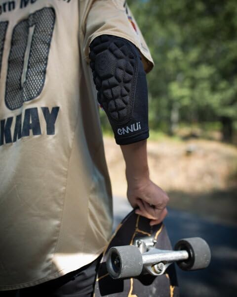 Ennui Skate Equipment Shock Sleeve Pro Kevlar Ärmlinge, für Inline- und Roller Skating, Skateboardin