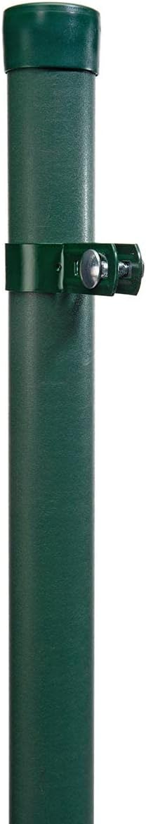 HaGa® Strebenschelle rund Ø 3,8cm - 50 Stück Befestigungsschellen für Zaunbau in grün, 50 Stück