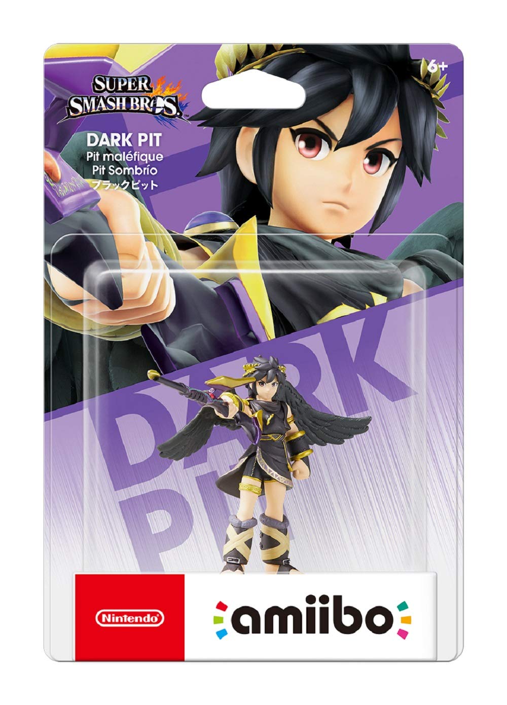 Nintendo amiibo Super Smash Bros. - Dark Pit (Nintendo Wii U/3DS) [Japan Import]