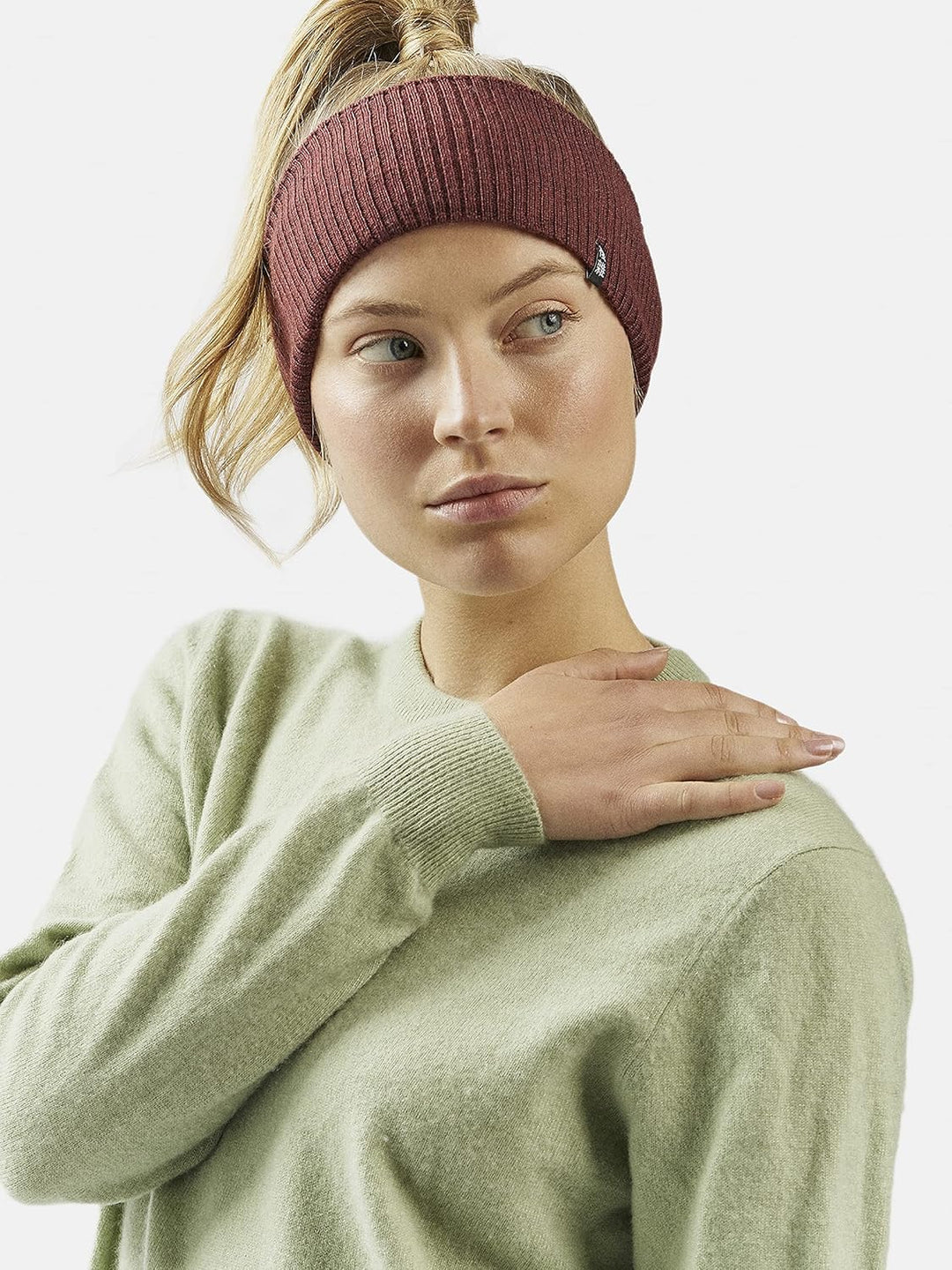 Enter the Complex® Stirnband für Damen und Herren aus 100% Merino Wolle, Winter Kopfband, weich und