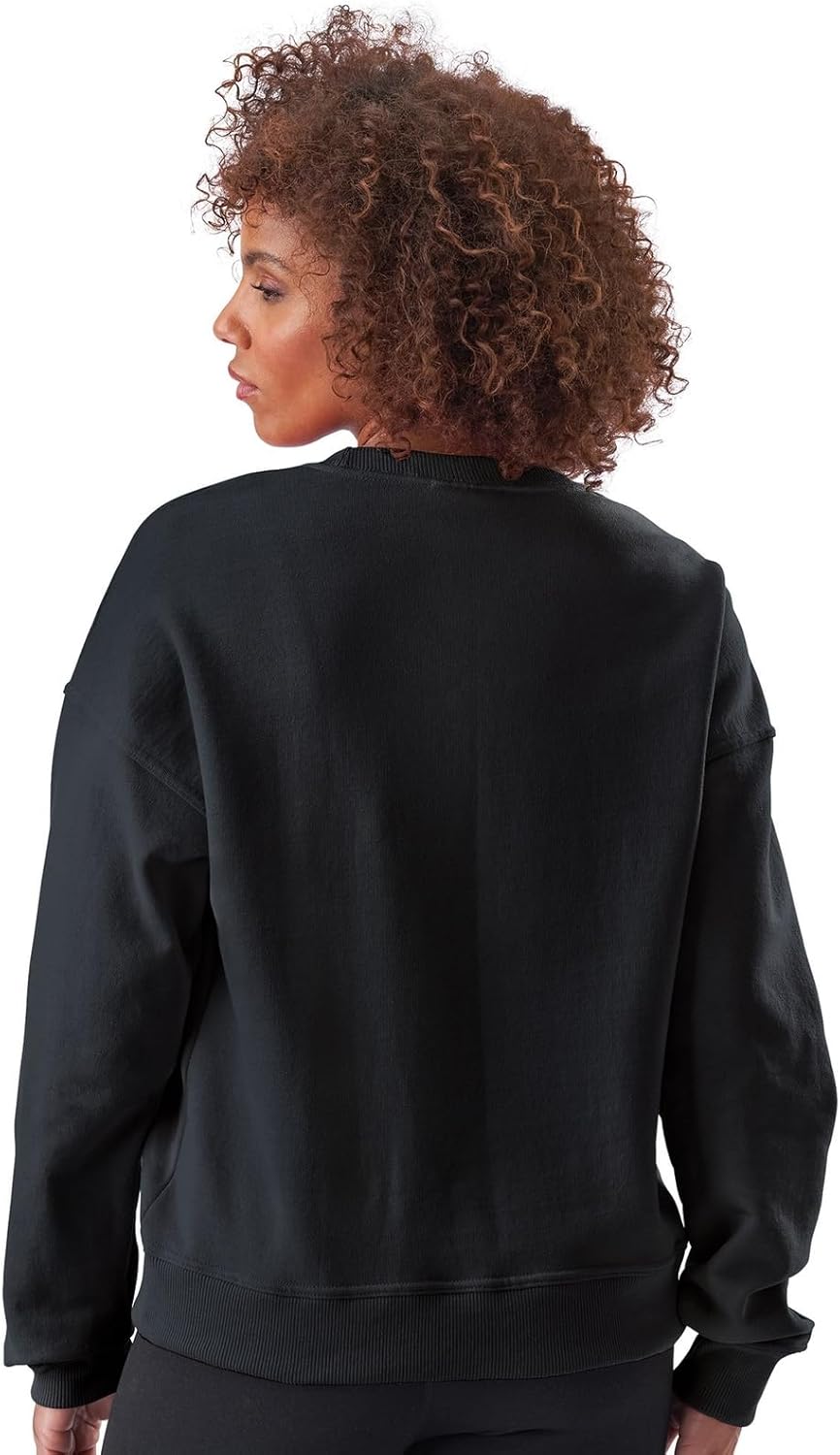 Champion Damen Sweatshirt L Black-y08113, L Black-y08113