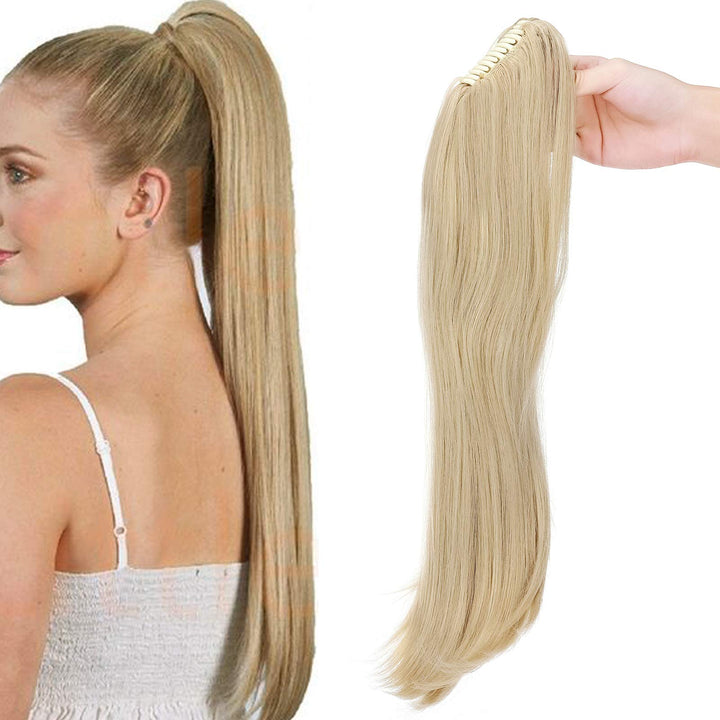 SEGO Ponytail Extension Pferdeschwanz Zopf mit Klammer Haarteil Haarverlängerung Hair Piece Haar Hit