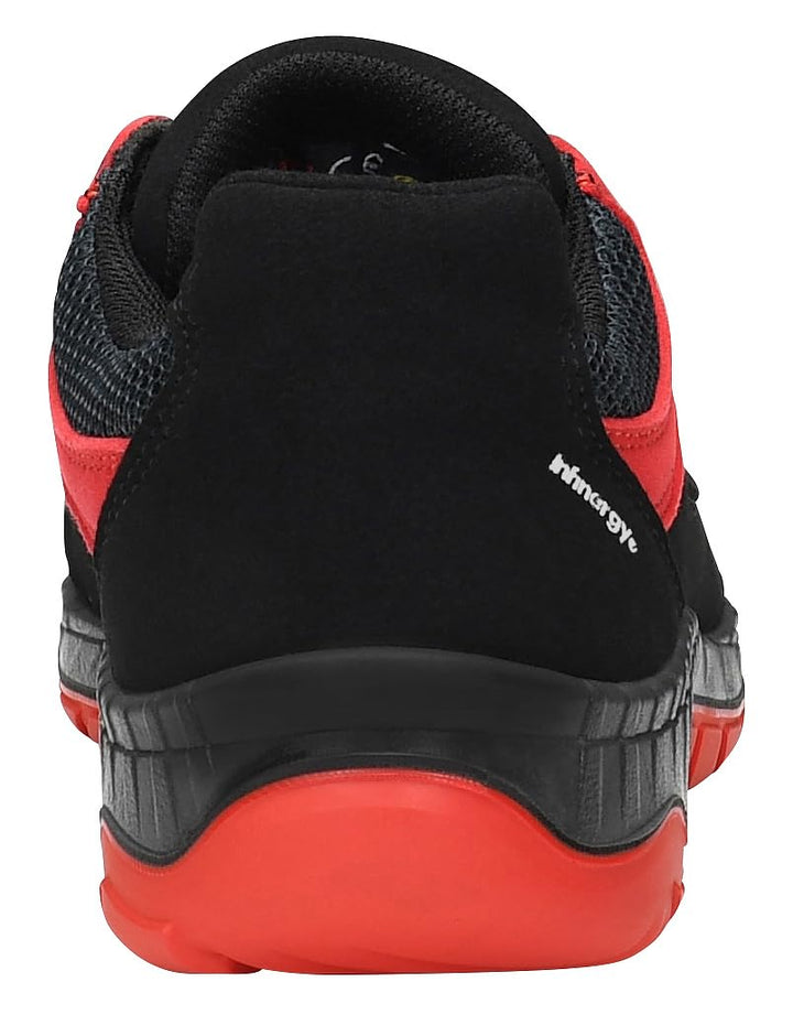 ELTEN Sicherheitsschuhe LONNY red Low ESD S1P, Damen und Herren, Sneaker, sportlich, Rot, Stahlkappe
