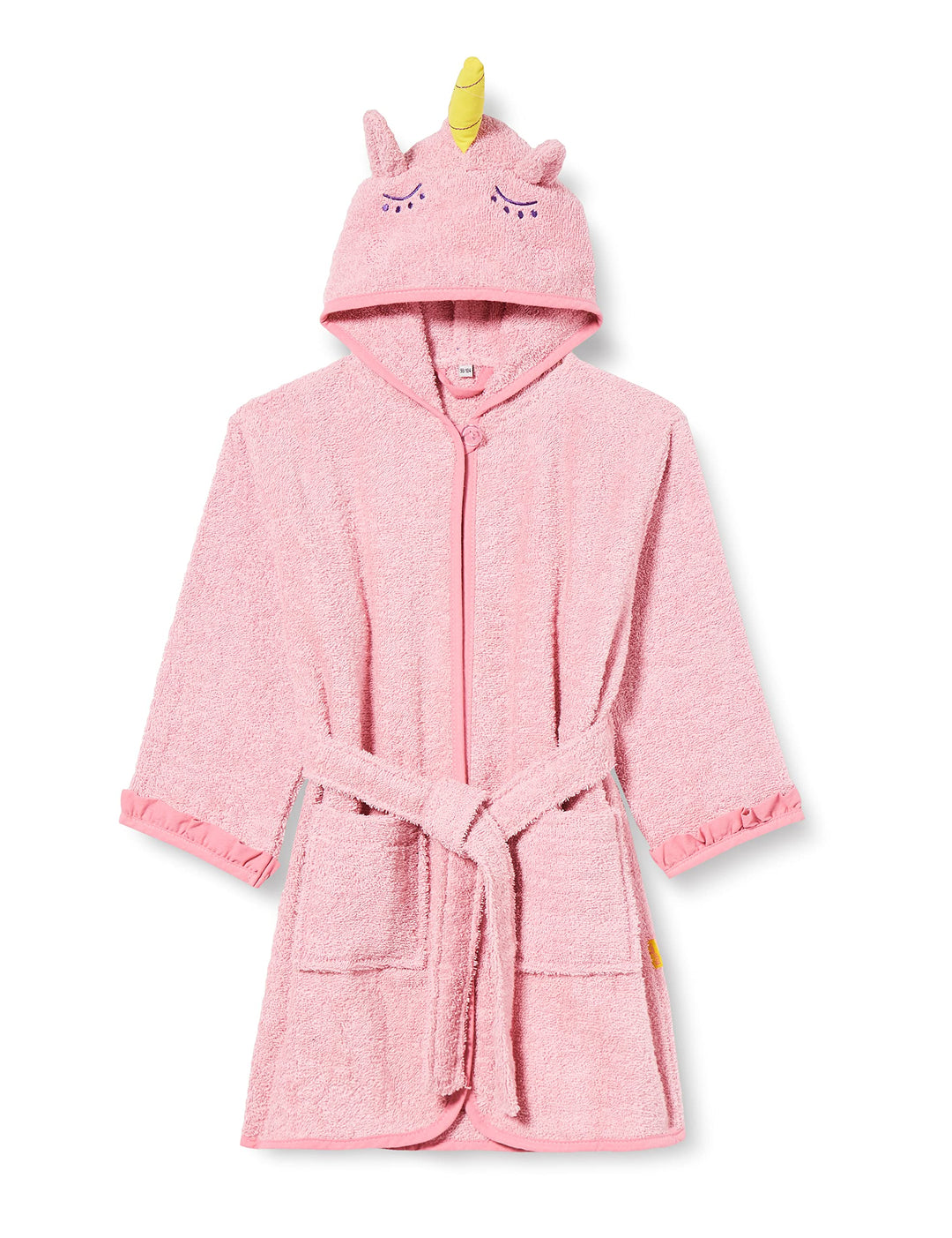Playshoes Unisex Kinder Kinder Frottee-bademantel Morgenmantel 110-116 Einhorn, 110-116 Einhorn