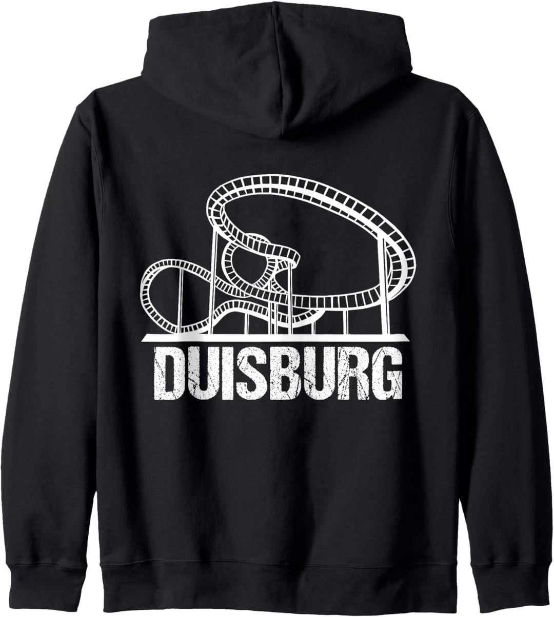 Duisburg - Bergmann und Ruhrpott - Retro Kapuzenjacke