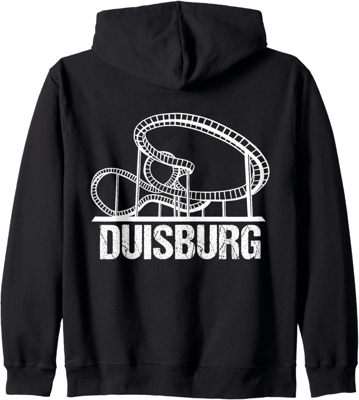 Duisburg - Bergmann und Ruhrpott - Retro Kapuzenjacke
