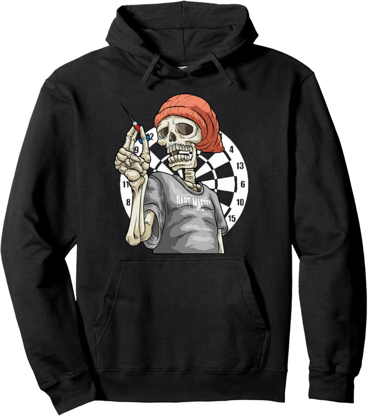 Darts Skelettspieler - Darts Champions Teamoutfit Dartkostüm Pullover Hoodie