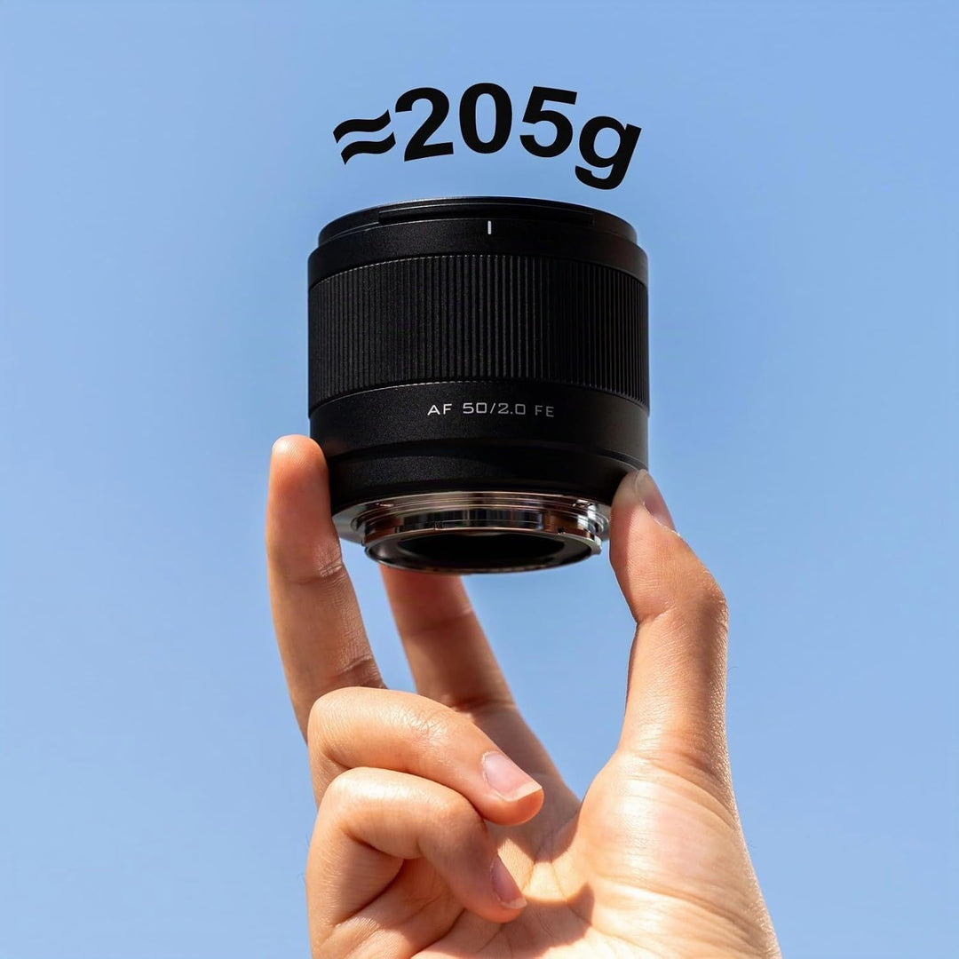 VILTROX 50mm F2.0 FE-Mount Vollformat Festbrennweite mit grosser Blende und STM Autofokus für Sony E