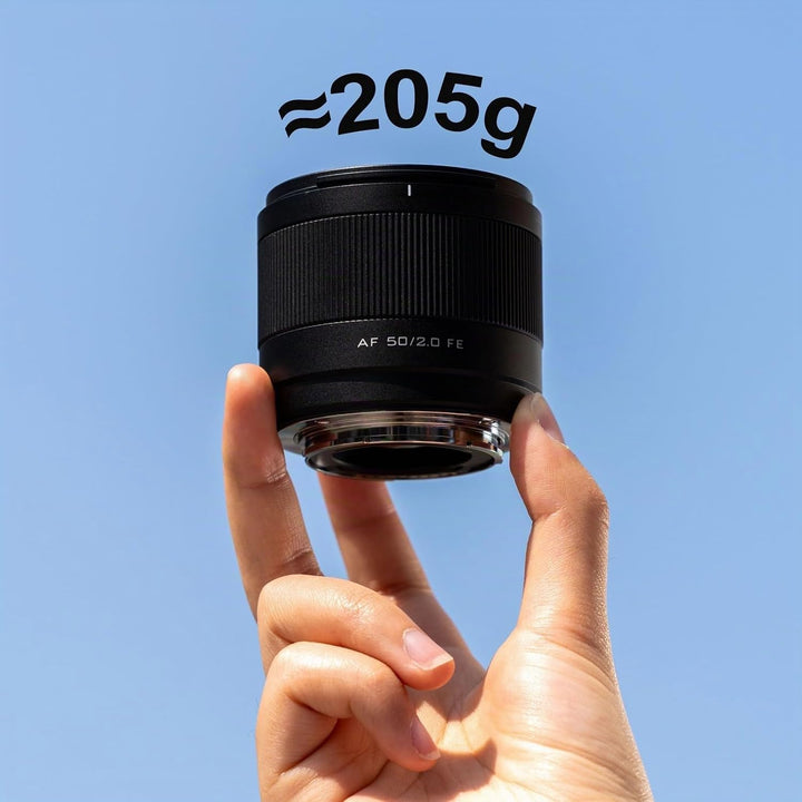 VILTROX 50mm F2.0 FE-Mount Vollformat Festbrennweite mit grosser Blende und STM Autofokus für Sony E