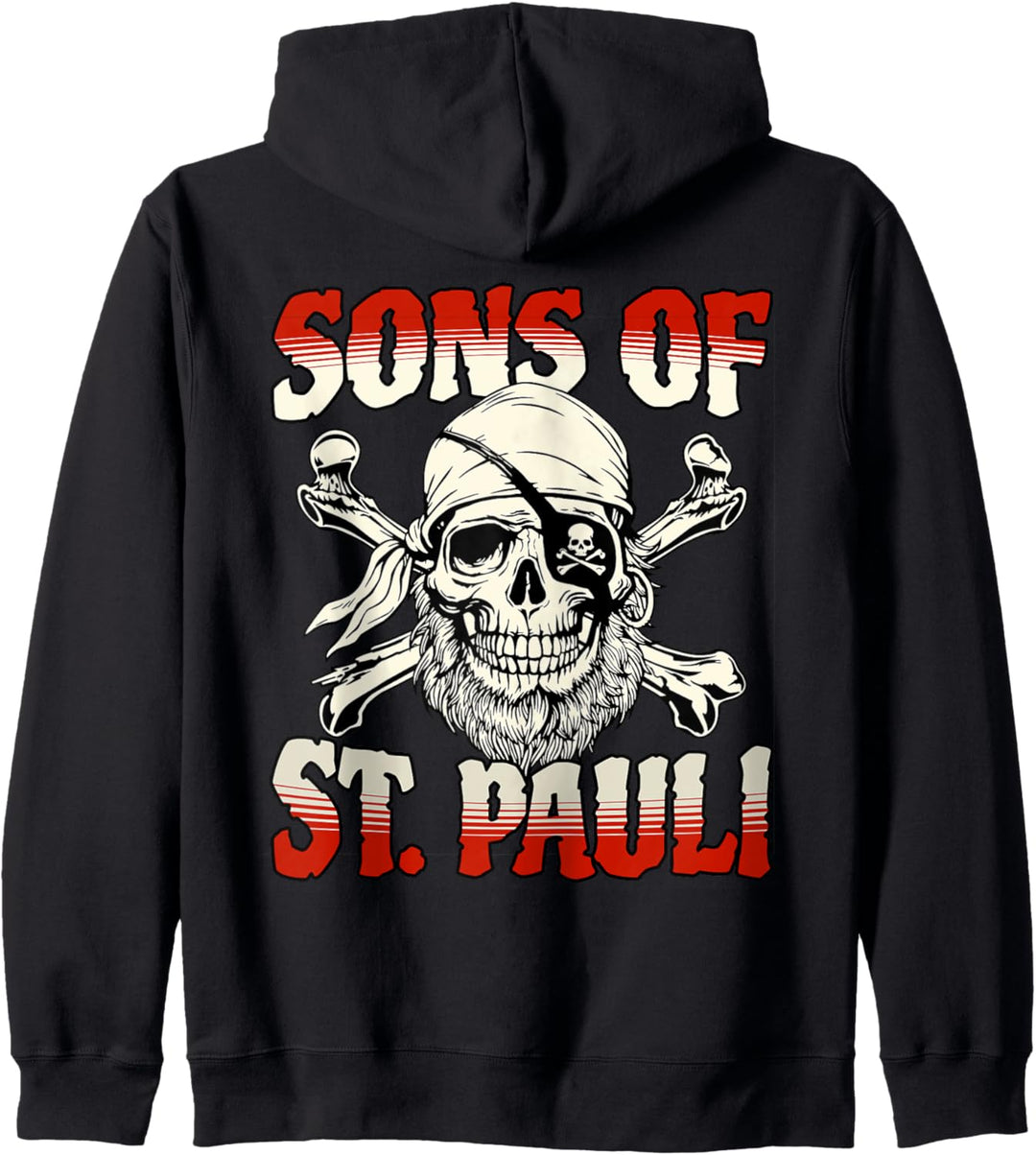 Sons of St. Pauli Hamburg Fanartikel St. Pauli Kapuzenjacke