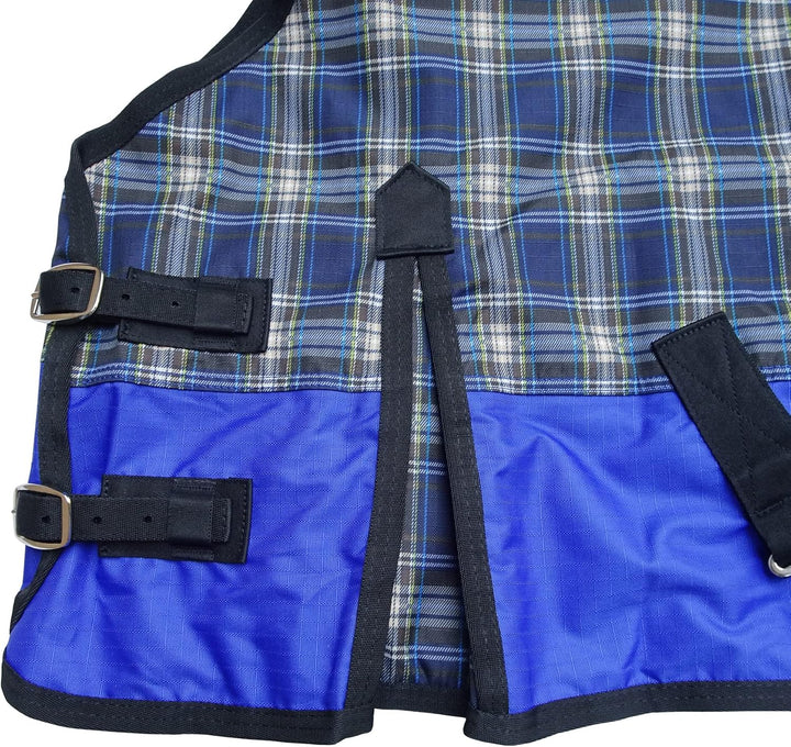 LEAFOREST 600 Denier Wasserdichter Shetland Teppich Pony Teppich Fohlen Teppich Keine Füllung Blau 9