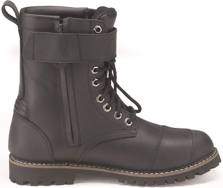 Kochmann Rider wasserdichte Motorradstiefel (Black,39) 39 EU Schwarz, 39 EU Schwarz