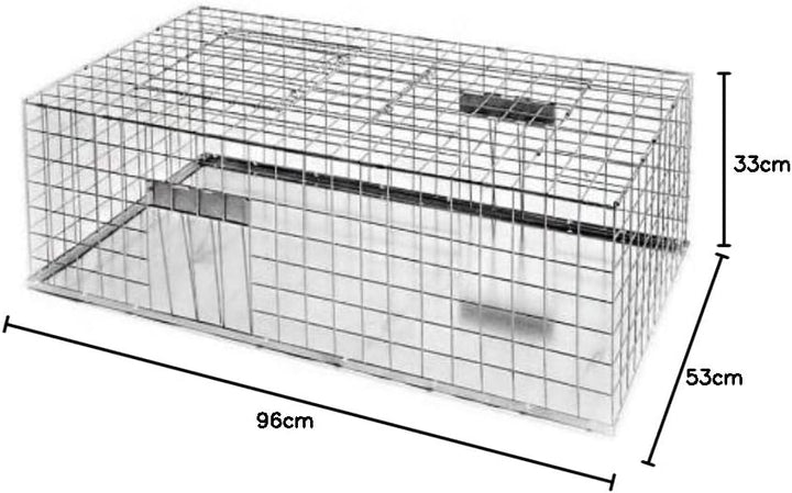 Kraptrap® Taubenfalle Elsterfalle 96 x 56 x 33 cm