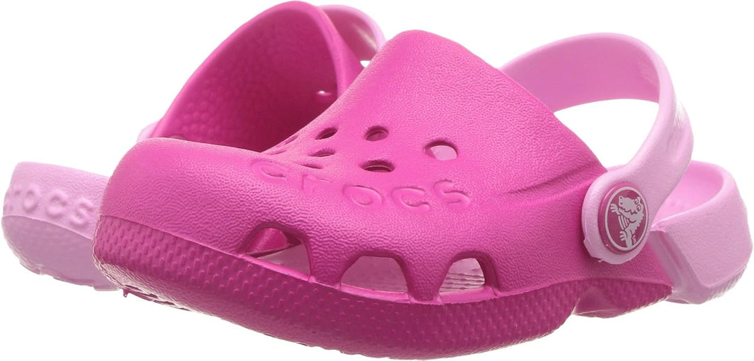 Crocs Unisex Kinder Electro Kids Clogs 19/20 EU Candy Pink Carnation, 19/20 EU Candy Pink Carnation