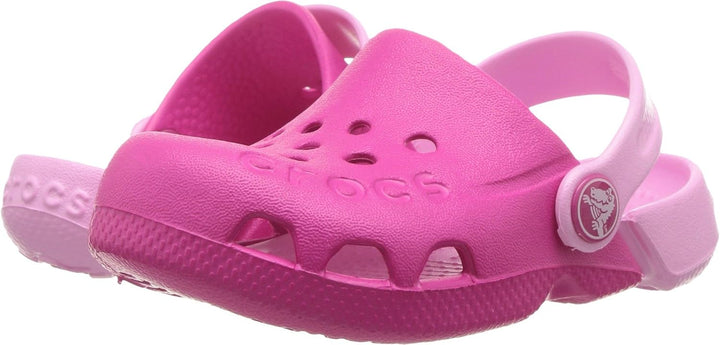 Crocs Unisex Kinder Electro Kids Clogs 19/20 EU Candy Pink Carnation, 19/20 EU Candy Pink Carnation