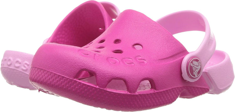 Crocs Unisex Kinder Electro Kids Clogs 19/20 EU Candy Pink Carnation, 19/20 EU Candy Pink Carnation