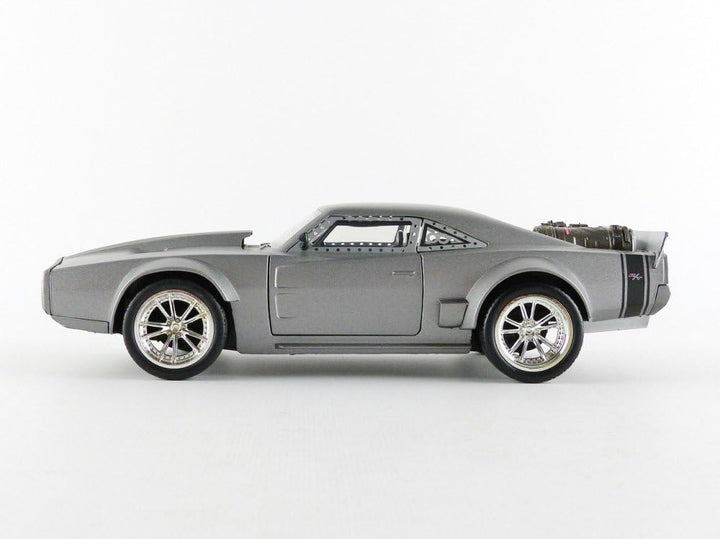 JADA TOYS JADA98291 DOM'S ICE DODGE CHARGER R/T FAST & FURIOUS GREY 1:24 MODEL
