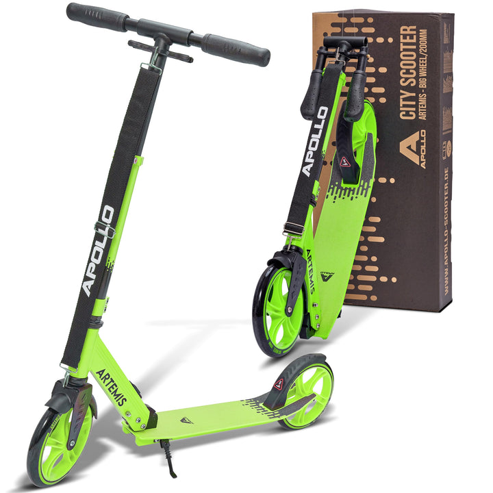 Apollo Artemis City Roller - Höhenverstellbarer Scooter für Kinder, Teens und Erwachsene, Tretroller