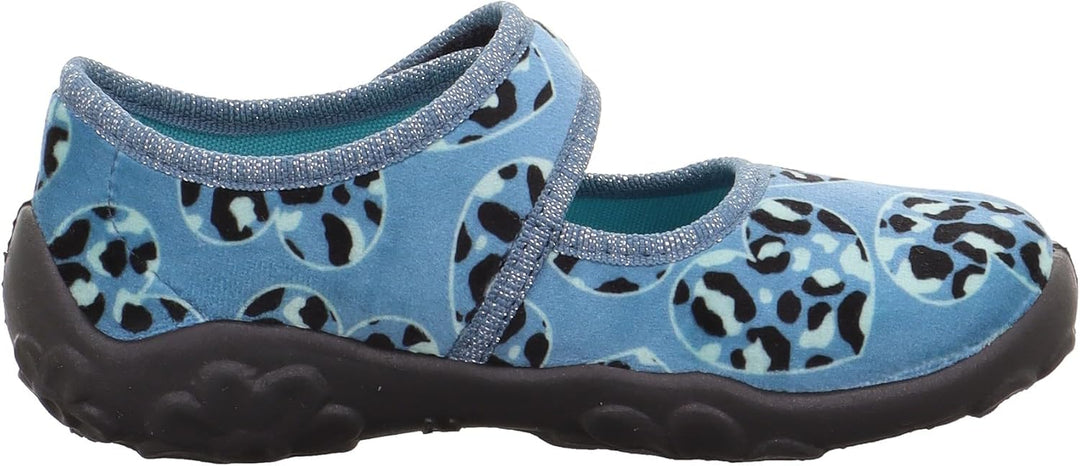 Superfit Damen Bonny Hausschuhe 23 EU Blau Mehrfarbig 8060, 23 EU Blau Mehrfarbig 8060
