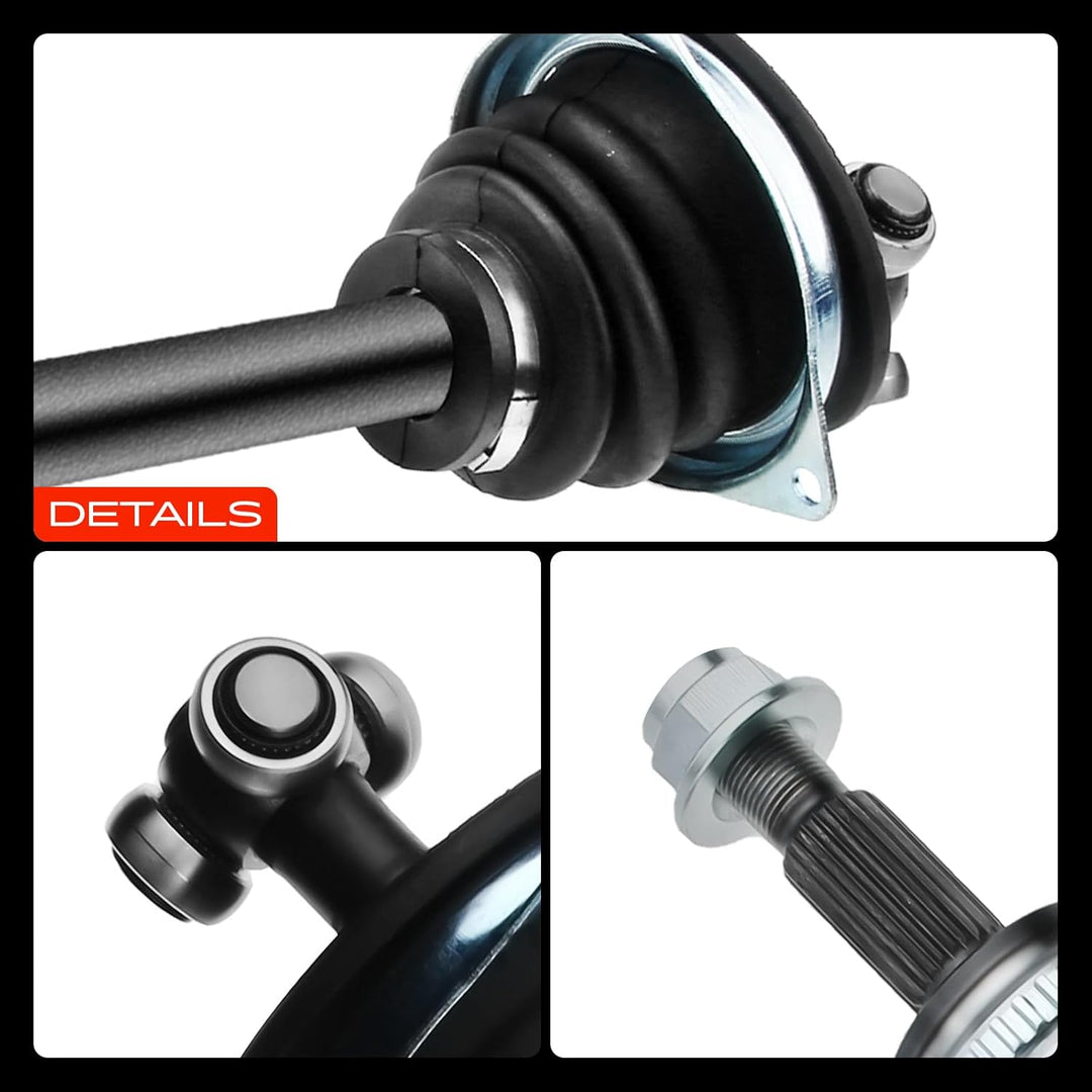 Frankberg Antriebswelle Vorne Links Kompatibel mit Clio II BB CB SB0/1/2 1.1L-1.9L 1999-Heute Kangoo
