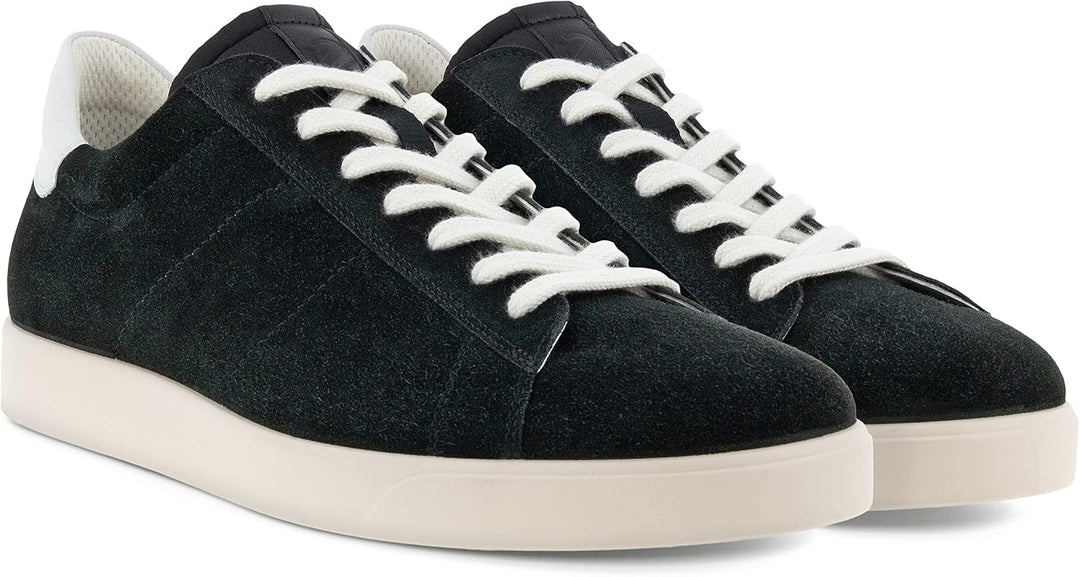 ECCO Herren Street Lite M Shoe 42 EU Black Black White, 42 EU Black Black White
