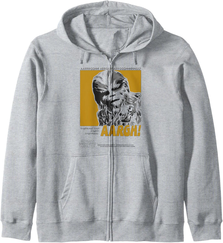Star Wars Wookie Aargh Poster Kapuzenjacke