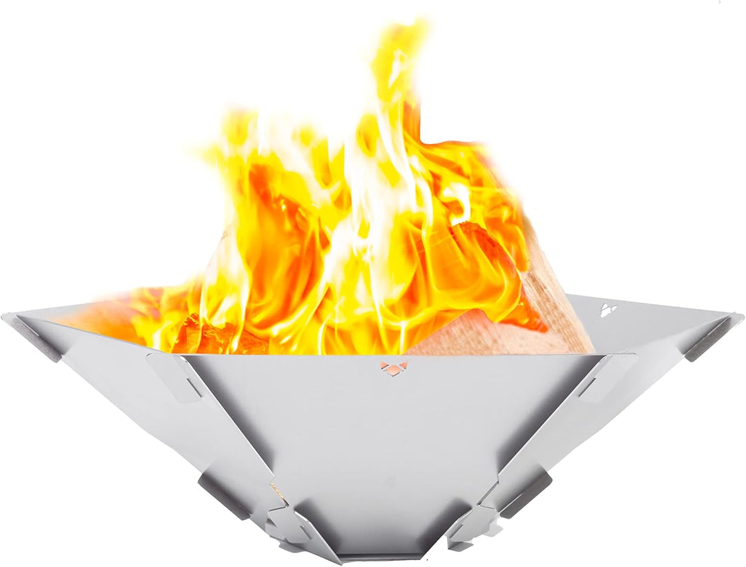 FENNEK Hexagon. Mobile, demontierbare und steckbare Feuerschale aus