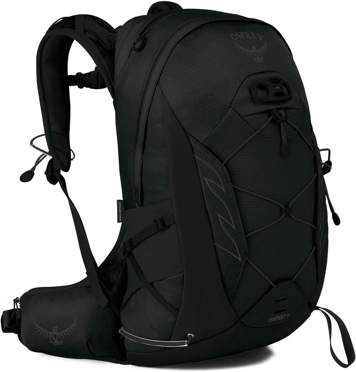 Osprey Tempest 9 Wanderrucksack für Frauen Stealth Black WM/L, Stealth Black WM/L