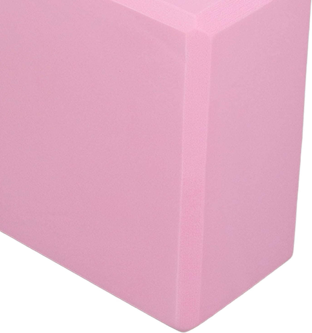 Schaumstoff-Yoga-Blöcke, rosa Schaumstoff, rosa Yoga-Block, 2 Stück, sichere Unterstützung für Medit