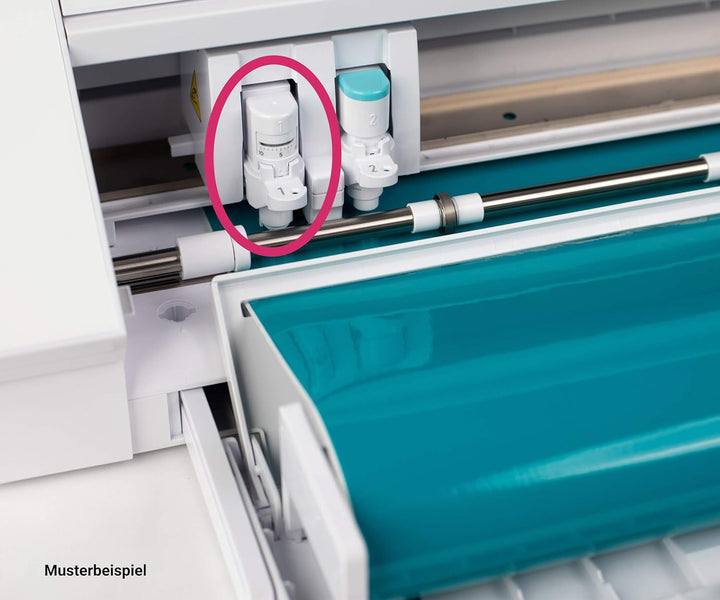 Silhouette 3 mm Kraft Klinge nur für Cameo 4 & SILH-BLADE-AUTO-2 Schneidemesser, Weiss, Standard Bun